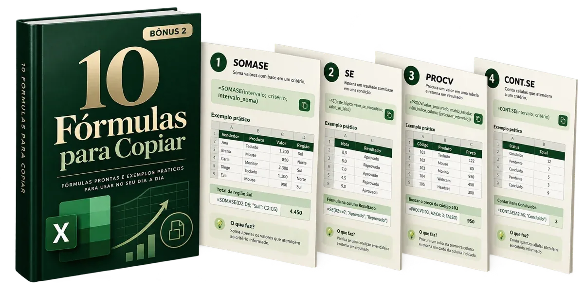 10 Fórmulas para Copiar